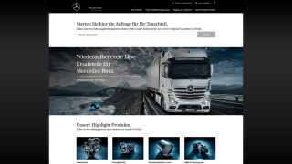 Eredeti Mercedes‑Benz Trucks cserealkatrészek.