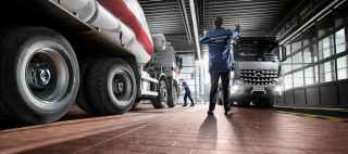 Daimler Trucks & Buses maintient son réseau de service.