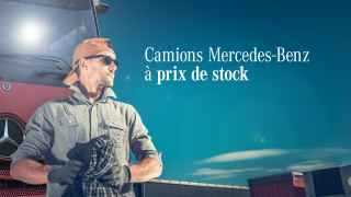 Mercedes-Benz Trucks lance une plateforme de stock en ligne.