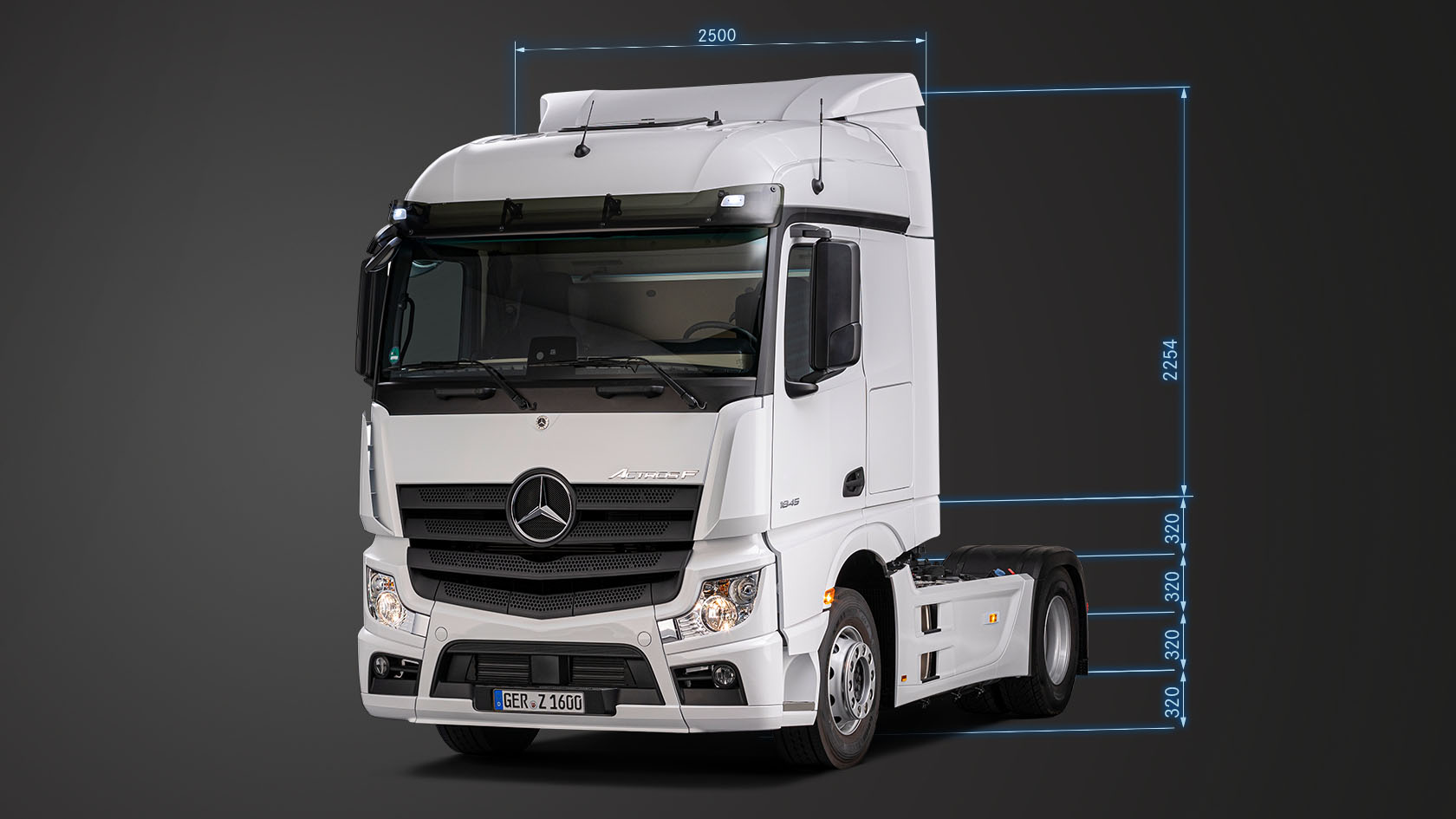 Actros F: Fahrerhausvarianten - Mercedes-Benz Trucks - Trucks you can trust