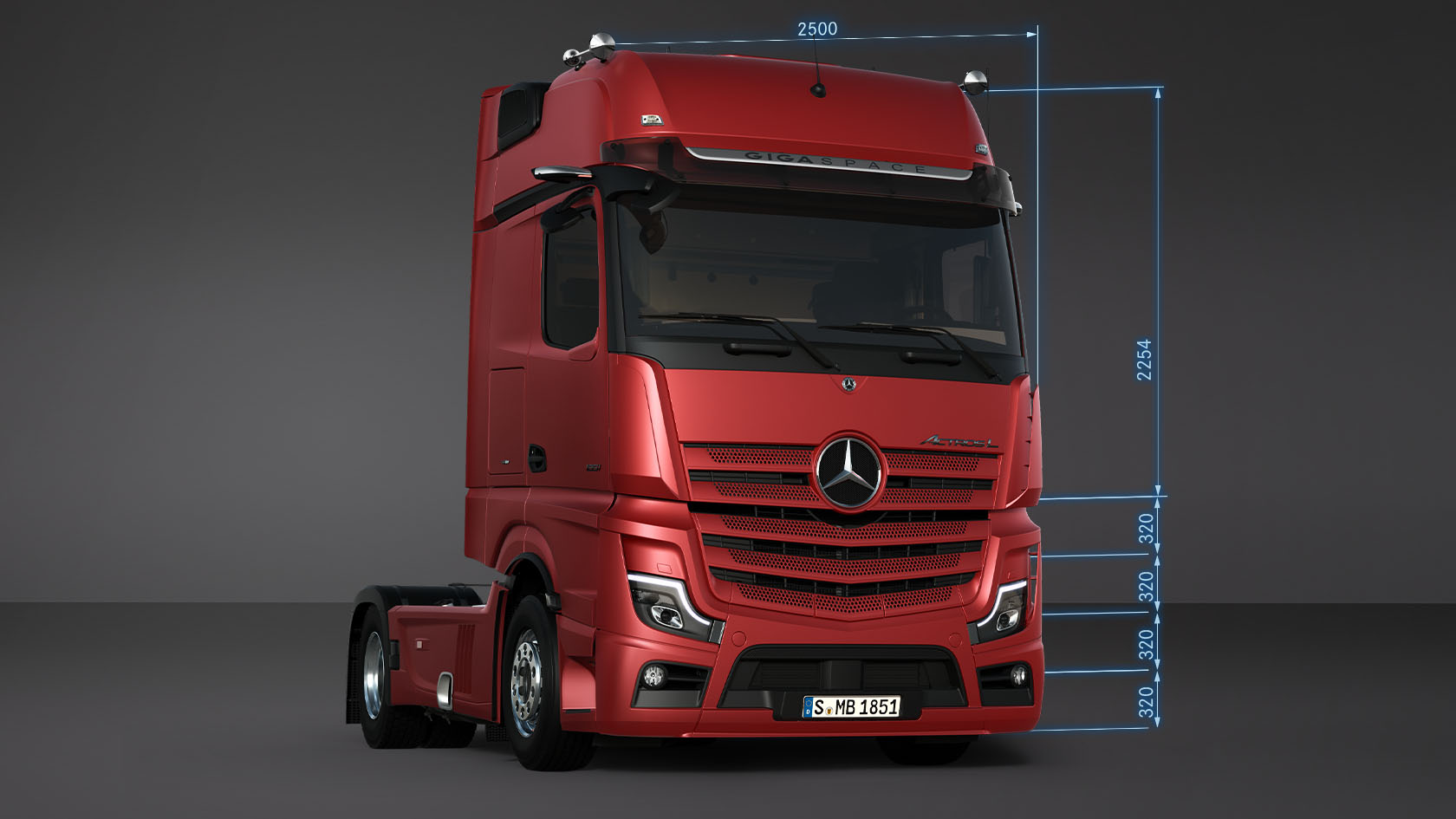 Actros L: Fahrerhausvarianten - Mercedes-Benz Trucks - Trucks you can trust