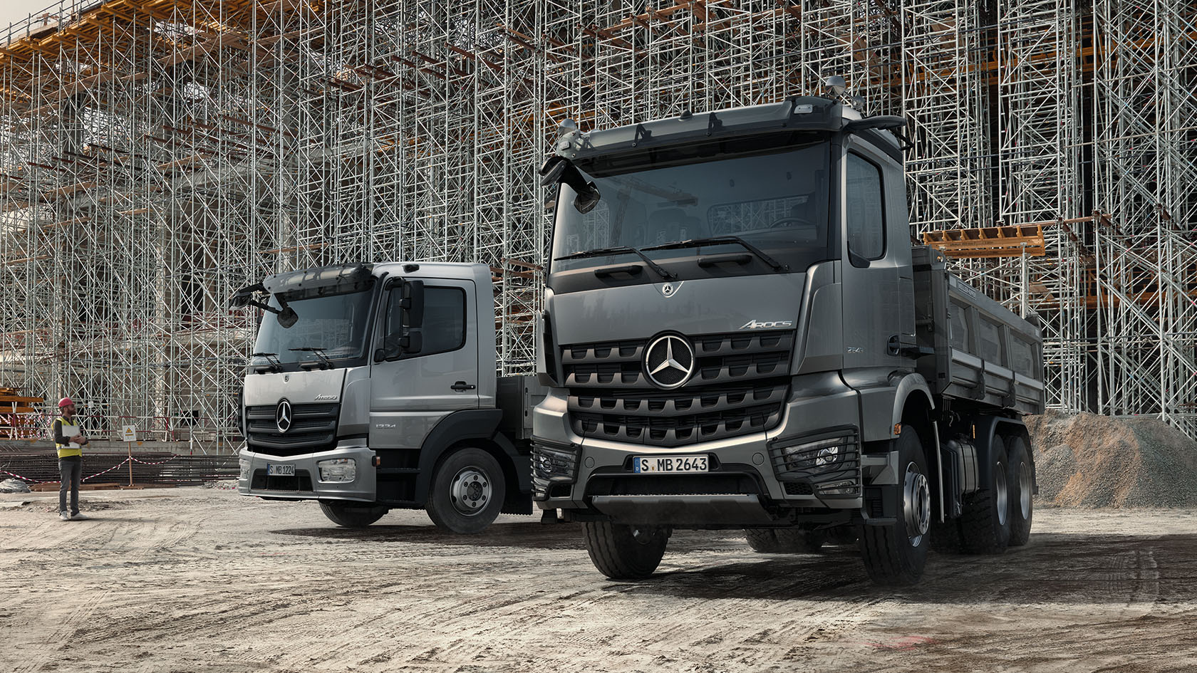 Arocs: Fahrerhaus, Exterieur - Mercedes-Benz Trucks - Trucks you can trust