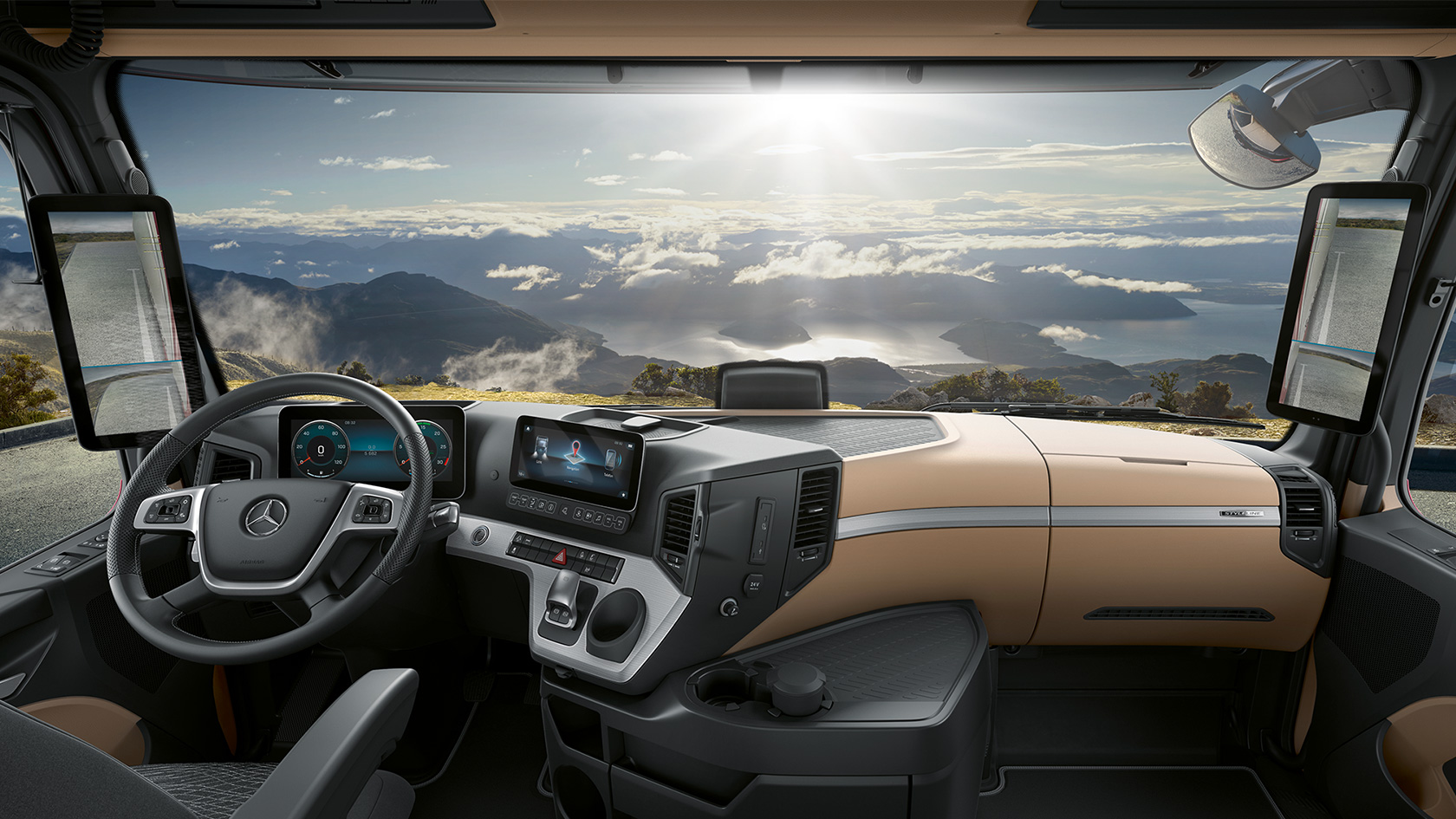 Le nouvel Actros: Confort de travail et de conduite - Mercedes-Benz Trucks  - Trucks you can trust