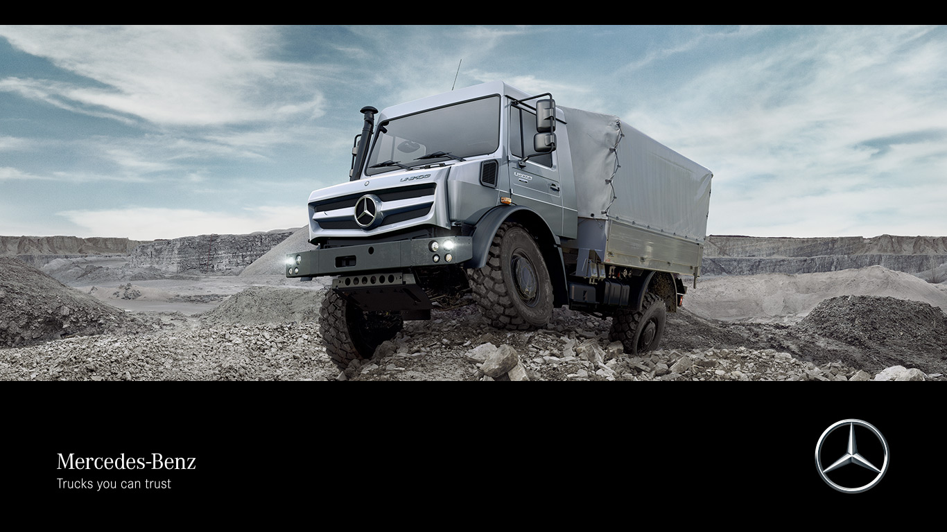 Extreme off-road Unimog - Mercedes-Benz Trucks - Trucks you can trust