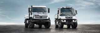 Rešitve partnerjev za vozilo Unimog Mercedes-Benz.