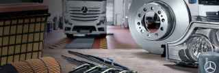 Originálne diely a príslušenstvo Mercedes-Benz Trucks