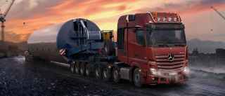 The Actros.