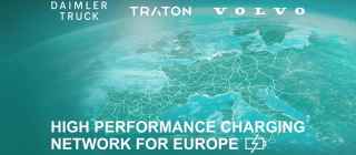 Daimler Truck, TRATON GROUP en Volvo Group ondertekenen joint venture-overeenkomst voor Europees laadnetwerk