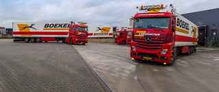Veertien Actros-trucks versterken wagenpark Boekel Leegwater Transport