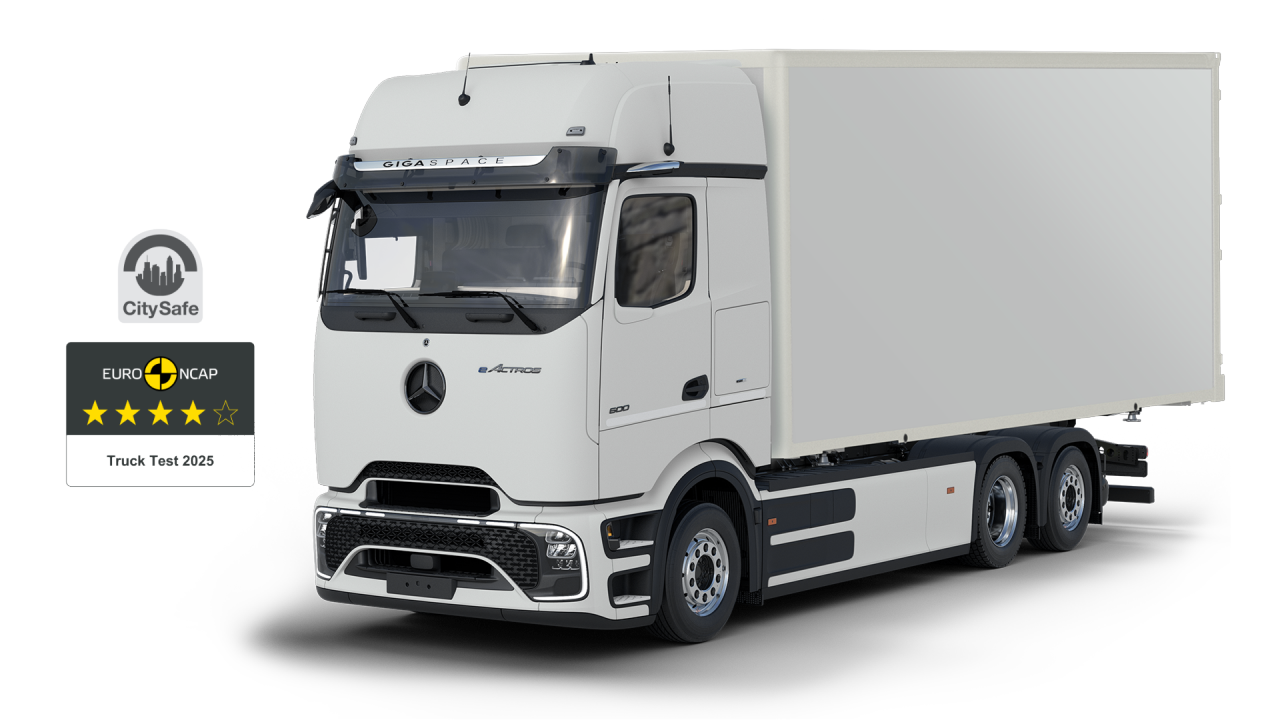 شاحنة Actros L المزودة بمقصورة ProCabin